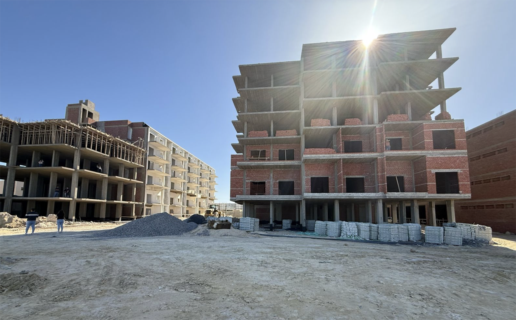 Projekt je momentálne vo výstavbe – foto stav 04/2025