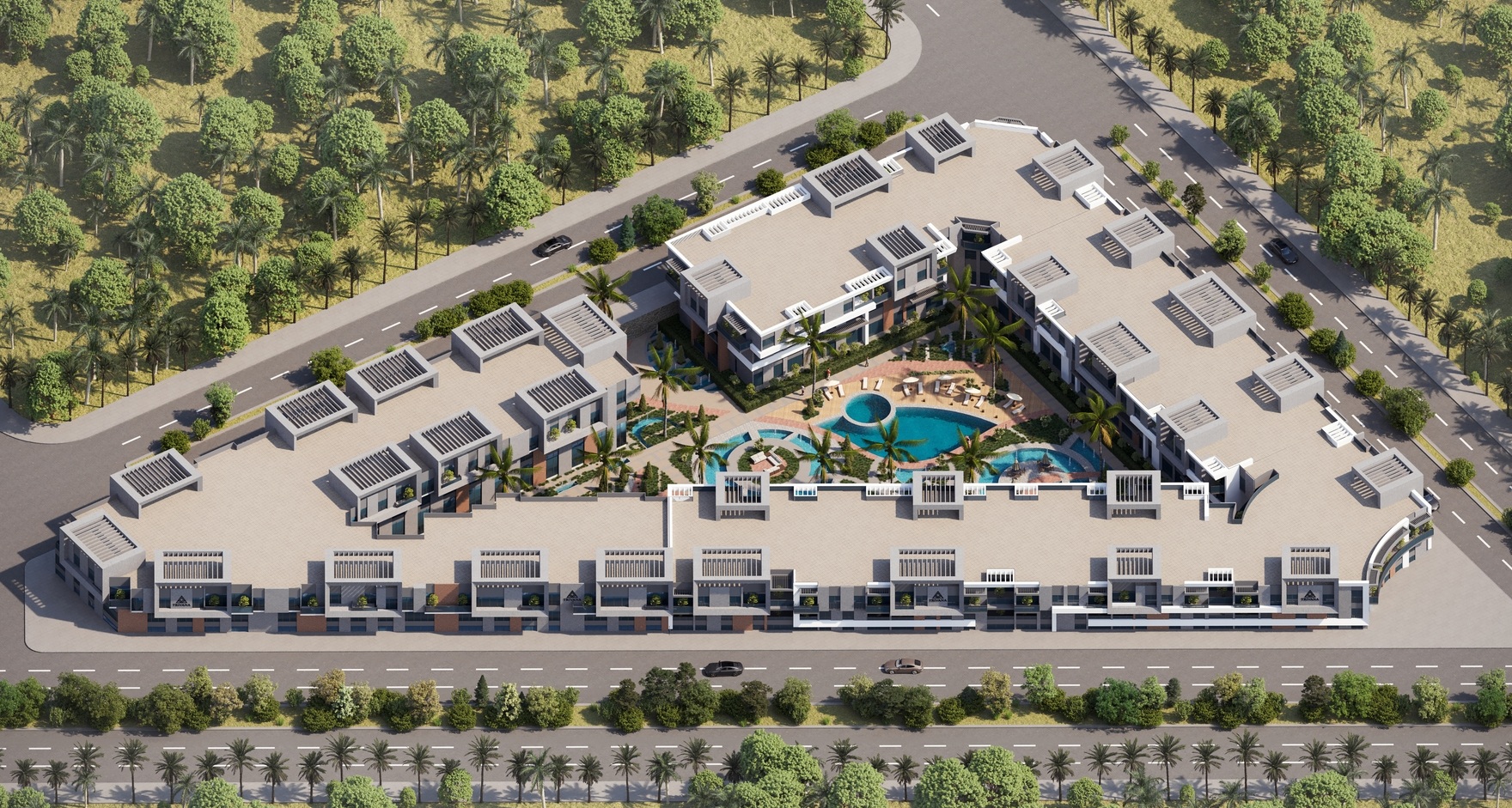 Trivana- pohľad zhora